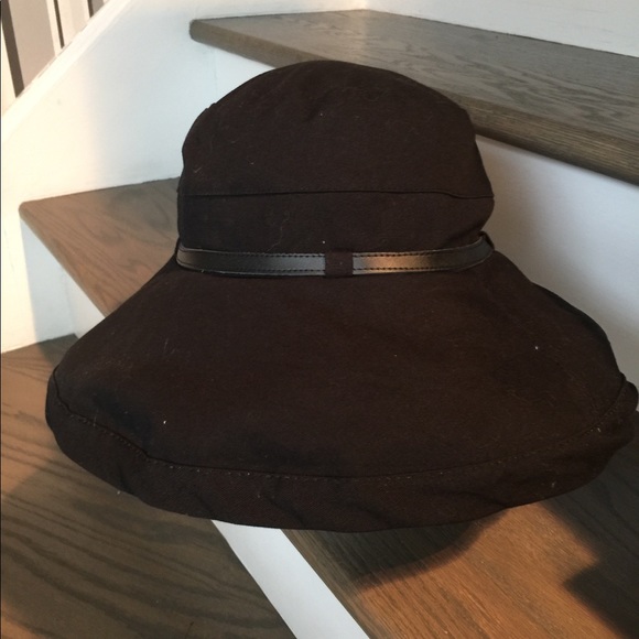 Nine West Cotton Canvas kettle hat Black one Size main image 5